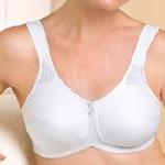 Style: 2153 
Soft cup bra featuring CoolMax fabric pockets. Breathable CoolMax(R) microfiber fabric keeps you cool by wicking away moisture. Padded shoulder straps distribute weight evenly across the shoulders and back.  Power-net back band provides extra support. Sizes: 34-46B,C,D,E, 36-44F  Colors: Nude, Black, White
