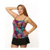 Spaghetti Strap Tankini Top (has adjustable straps) Comes in sizes 4-20 only